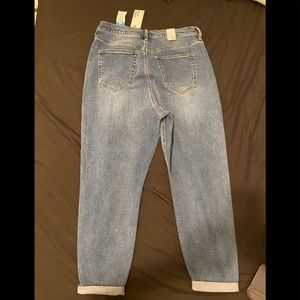 Plus Medium Washed cough Mom Jean